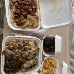 M&J Caribbean Cuisine - Oxtail and Island Breeze Chicken