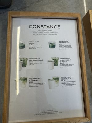Menu photo 4 Constance Tea & Matcha San Francisco, CA Menu photo 4 Constance Tea & Matcha San Francisco, CA