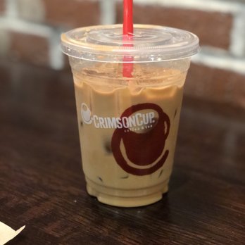 Crimson Cup Coffee and Tea - Iced triple espresso with some syrups and half & half - Coffee Roasteries Near Me - Tallmadge, Ohio Crimson Cup Coffee and Tea - Iced triple espresso with some syrups and half & half - Coffee Roasteries Near Me - Tallmadge, Ohio