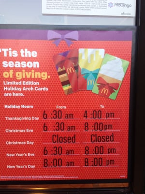 Menu photo 3 McDonald's Fremont, CA