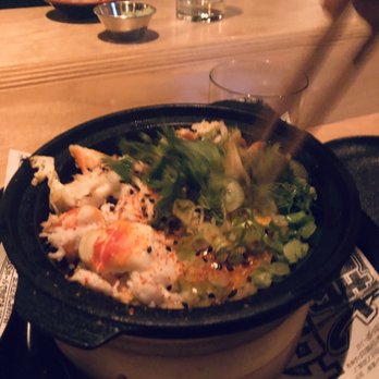 SUSHI-SAN - King crab hot rice pot - Sushi Bars Near Me - Chicago, Illinois SUSHI-SAN - King crab hot rice pot - Sushi Bars Near Me - Chicago, Illinois