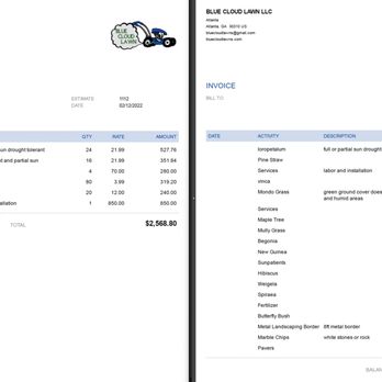 Blue Cloud Lawn - Bait and switch - Lawn Services Near Me