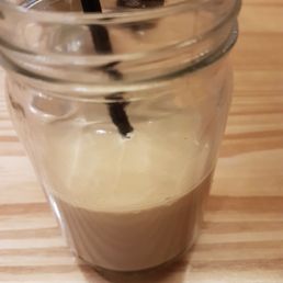 Soy milk.. where's the other half Soy milk.. where's the other half