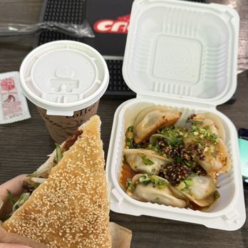 Vanessa's Dumpling House - Duck scallion pancake and dumplings - Chinese Near Me - New York, New York