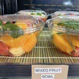 Fresh house fruit bowl