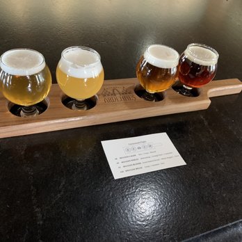 Brewery Ardennes - Farmstead Flight from Brewery Ardennes - Breweries Near Me - Geneva, New York Brewery Ardennes - Farmstead Flight from Brewery Ardennes - Breweries Near Me - Geneva, New York