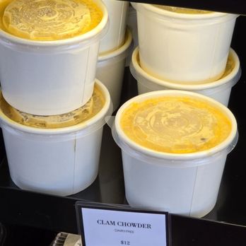 The Bakery by Indulge Right - $12 clam chowder - Gluten-Free Near Me - Clovis, California