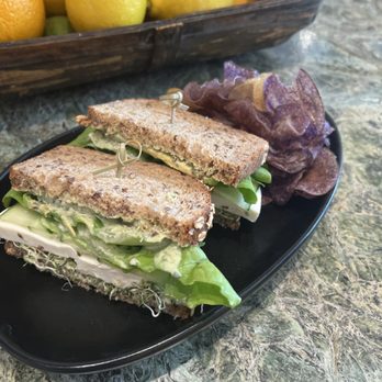 Fern In The Wild - Green goddess crunch sandwich - Coffee & Tea Near Me - Ennis, Texas
