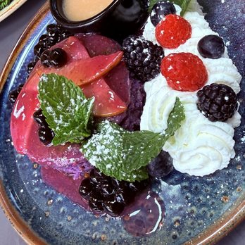Traveler's Table - Ube pancake - Tapas/Small Plates Near Me - Houston, Texas