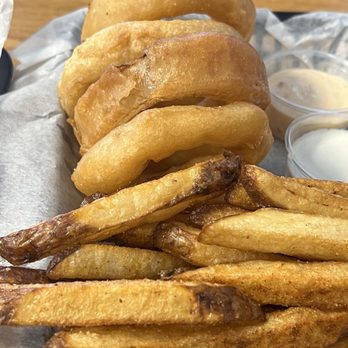 The Boardwalk Grill - Onion rings and fries - Seafood Near Me - Madeira Beach, Florida The Boardwalk Grill - Onion rings and fries - Seafood Near Me - Madeira Beach, Florida