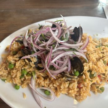 Pisco y Nazca - Arroz con mariscos - Peruvian Near Me - Bethesda, Maryland Pisco y Nazca - Arroz con mariscos - Peruvian Near Me - Bethesda, Maryland