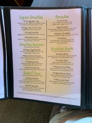 Menu photo 2 The Breakfast Club Royal Oak, MI Menu photo 2 The Breakfast Club Royal Oak, MI
