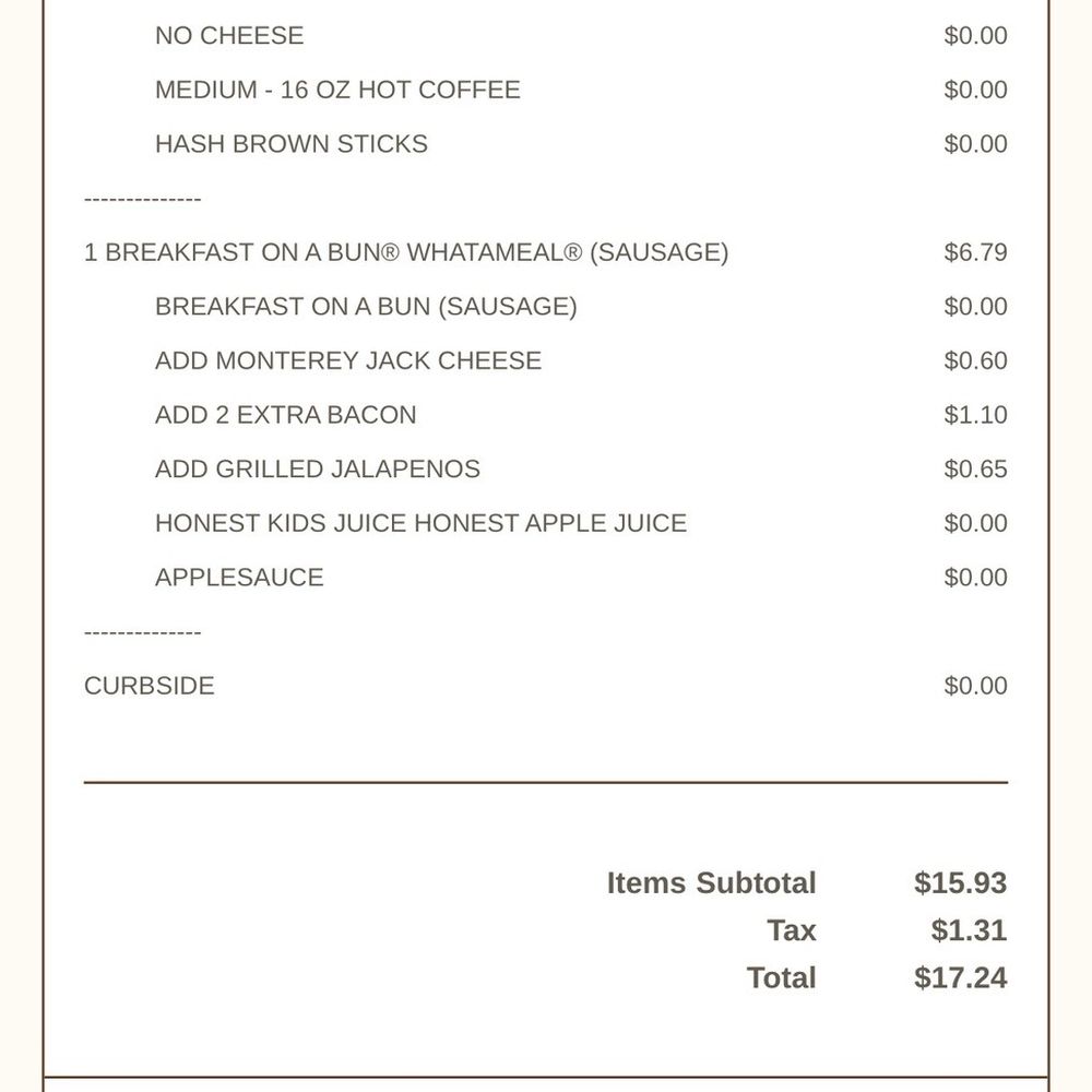 Order Number
