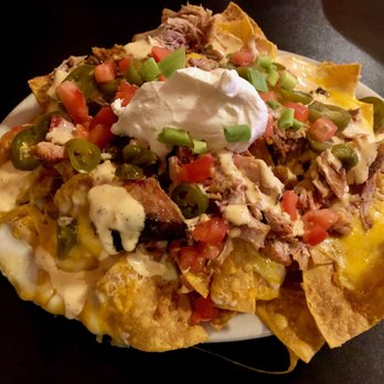 Parker's Smokehouse - Pulled pork nachos. Enough for a meal for two! - Smokehouse Near Me - Ashland, Nebraska Parker's Smokehouse - Pulled pork nachos. Enough for a meal for two! - Smokehouse Near Me - Ashland, Nebraska