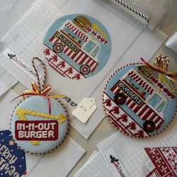 Newport Needlepoint - Finished canvases