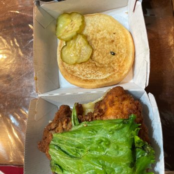 Chick-fil-A - ows a sandwich and a pickle - Fast Food Near Me - Pasadena, Texas