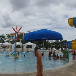 Miami Springs Recreation Center - Great splash pad for little ones!