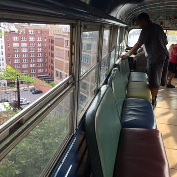 Rooftop Cafe At City Museum - the interior of a bus - New American Near Me - Saint Louis, Missouri Rooftop Cafe At City Museum - the interior of a bus - New American Near Me - Saint Louis, Missouri