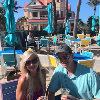 Seaside Cafe - Mansion behind us - Pizza Near Me - Key West, Florida Seaside Cafe - Mansion behind us - Pizza Near Me - Key West, Florida