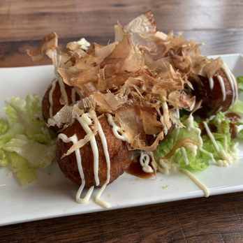 Bonchon Columbia - Takoyaki -- so hot and crispy! - Chicken Wings Near Me - Columbia, Maryland