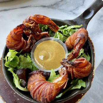 The Dive Oyster Bar - BACON WRAPPED SHRIMP - Southern Near Me - Irvine, California The Dive Oyster Bar - BACON WRAPPED SHRIMP - Southern Near Me - Irvine, California