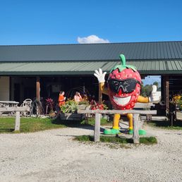 Gotta love the World's Largest StrawberryMan!!