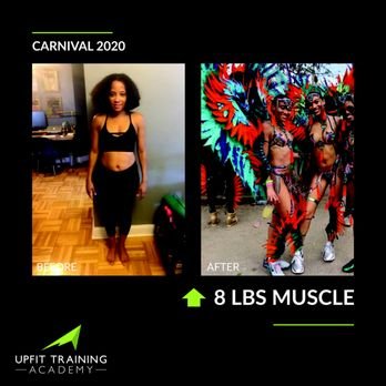 UpFit Training Academy - CARNIVAL 2020: Natasha focused on her nutrition and strength training to build 8 pounds of muscle. LEAN AND MEAN in 2020! - Trainers Near Me - Brooklyn, New York UpFit Training Academy - CARNIVAL 2020: Natasha focused on her nutrition and strength training to build 8 pounds of muscle. LEAN AND MEAN in 2020! - Trainers Near Me - Brooklyn, New York