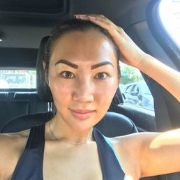 Immediately after facial *glowing* Immediately after facial *glowing*