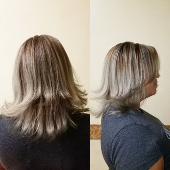 Estrella's Beauty Salon - Ashy Blonde with copper feels - Hair Salons Near Me - San Leandro, California Estrella's Beauty Salon - Ashy Blonde with copper feels - Hair Salons Near Me - San Leandro, California