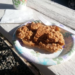 My honking piece of Apple crisp...yummy!