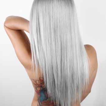 Oz a Salon - I am living proof that my "fine asian hair" can go platinum and beyond tysm Deb! - Hair Salons Near Me - San Jose, California Oz a Salon - I am living proof that my "fine asian hair" can go platinum and beyond tysm Deb! - Hair Salons Near Me - San Jose, California