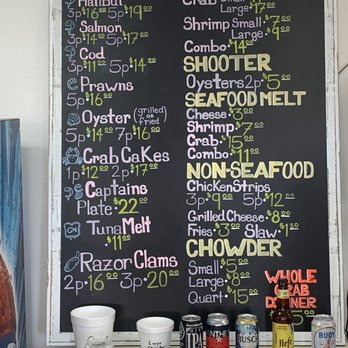 Buoy's Best - Menu - Seafood Near Me - Seaside, Oregon