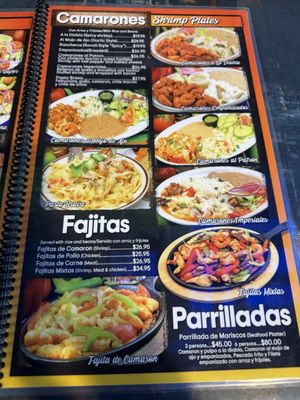Menu photo 1 Las Islitas Mariscos North Las Vegas, NV