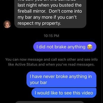 1st Street Saloon - Why can't she provide the video proof she says she has? And why does it go from "we seen you" to "I have it from a good source"? - Bars Near Me - Madison, Indiana 1st Street Saloon - Why can't she provide the video proof she says she has? And why does it go from "we seen you" to "I have it from a good source"? - Bars Near Me - Madison, Indiana