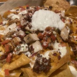 Chicken Bacon Nachos