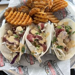 Ahi tuna tacos Ahi tuna tacos