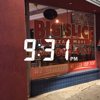 Big Slice Pizza - Pizza Near Me - Fullerton, California