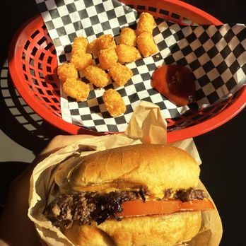Cosmo Burger XR - burger and tots - Cocktail Bars Near Me - Kansas City, Missouri
