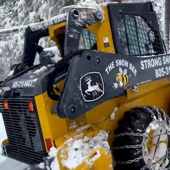 Strong Maintenance & Snow Service - The Snow Bee at work! - Snow Removal Near Me Strong Maintenance & Snow Service - The Snow Bee at work! - Snow Removal Near Me