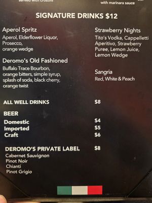 Menu photo 3 DeRomo's Restaurant Bonita Springs, FL Menu photo 3 DeRomo's Restaurant Bonita Springs, FL