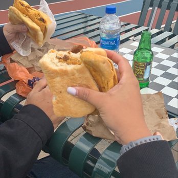 Jamaican Flavors - Beef patty in coco bread - Bakeries Near Me - Jamaica, New York