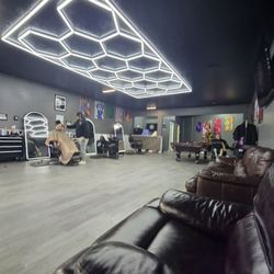 New Era Barber - Pool table, Barbers with various specialties, adding a salon section. They do children's hair too.