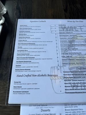 Menu photo 5 Walt's Wharf Seal Beach, CA