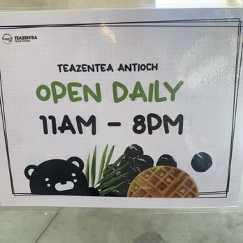 Teazentea - Antioch - Hours - Bubble Tea Near Me - Antioch, California