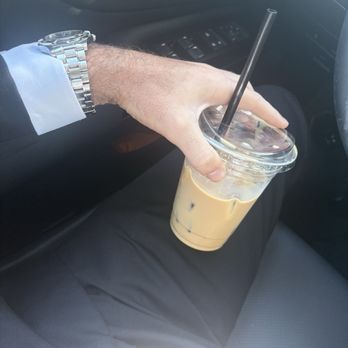 Reborn Coffee - My humble... delicious iced vanilla latte (oat milk) - Coffee & Tea Near Me - Glendale, California