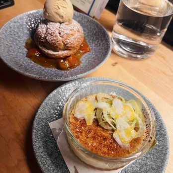 State Bird Provisions - Chocolate Malt Pastry Cream and Panna Cotta - Tapas/Small Plates Near Me - San Francisco, California State Bird Provisions - Chocolate Malt Pastry Cream and Panna Cotta - Tapas/Small Plates Near Me - San Francisco, California