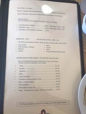 Menu photo 7 El Jacal Mexican Restaurant Phoenix, AZ Menu photo 7 El Jacal Mexican Restaurant Phoenix, AZ