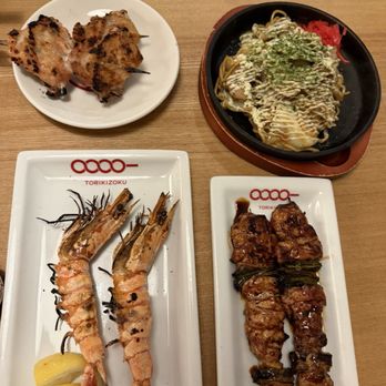 Torikizoku - Teba, shrimp, kizokuyaki (momo) and yakisoba - Japanese Near Me - Torrance, California Torikizoku - Teba, shrimp, kizokuyaki (momo) and yakisoba - Japanese Near Me - Torrance, California
