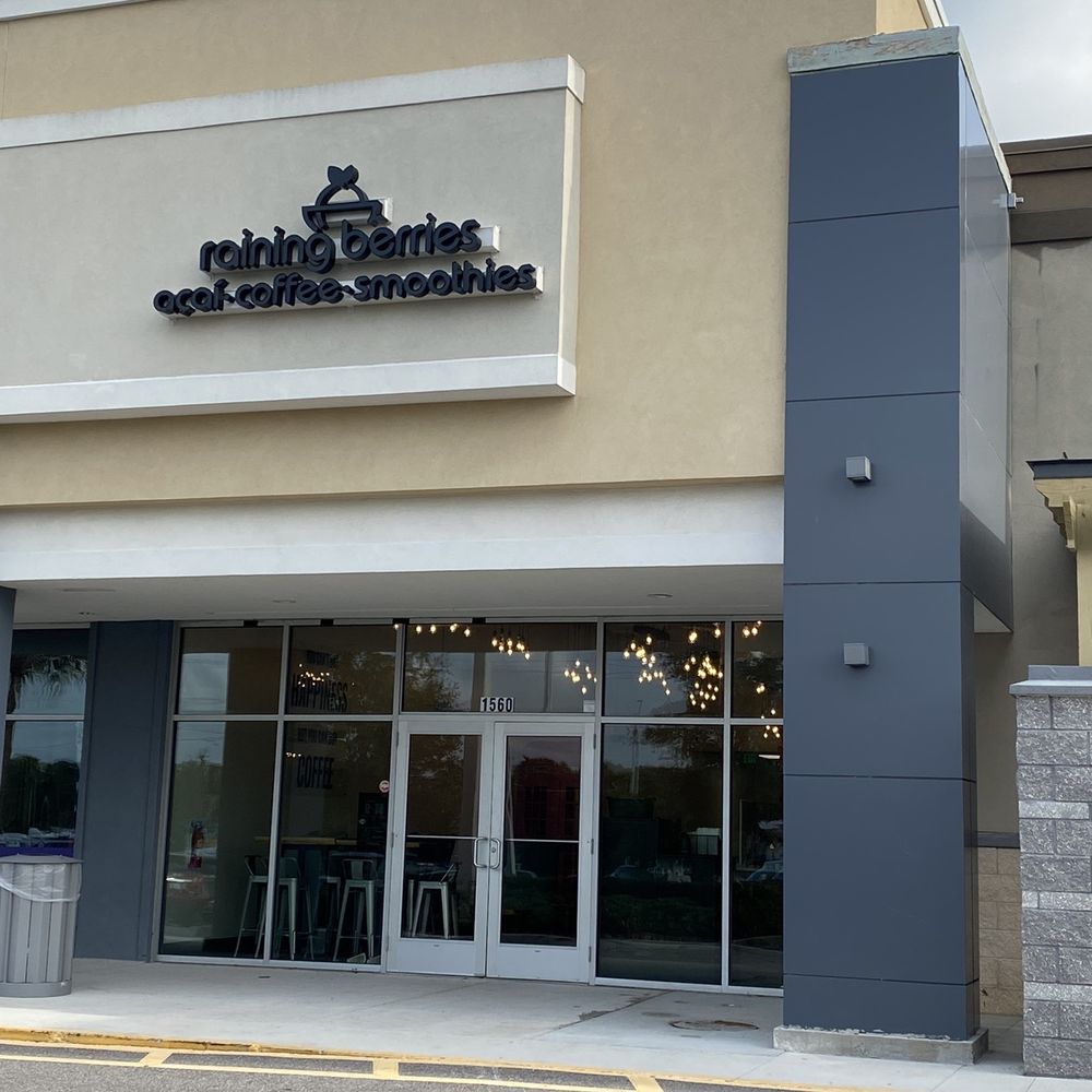 Raining Berries - Nestled in the Keke's/Bolay strip mall on Brandon Boulevard, just east of Portillo's. - Acai Bowls Near Me - Brandon, Florida Raining Berries - Nestled in the Keke's/Bolay strip mall on Brandon Boulevard, just east of Portillo's. - Acai Bowls Near Me - Brandon, Florida