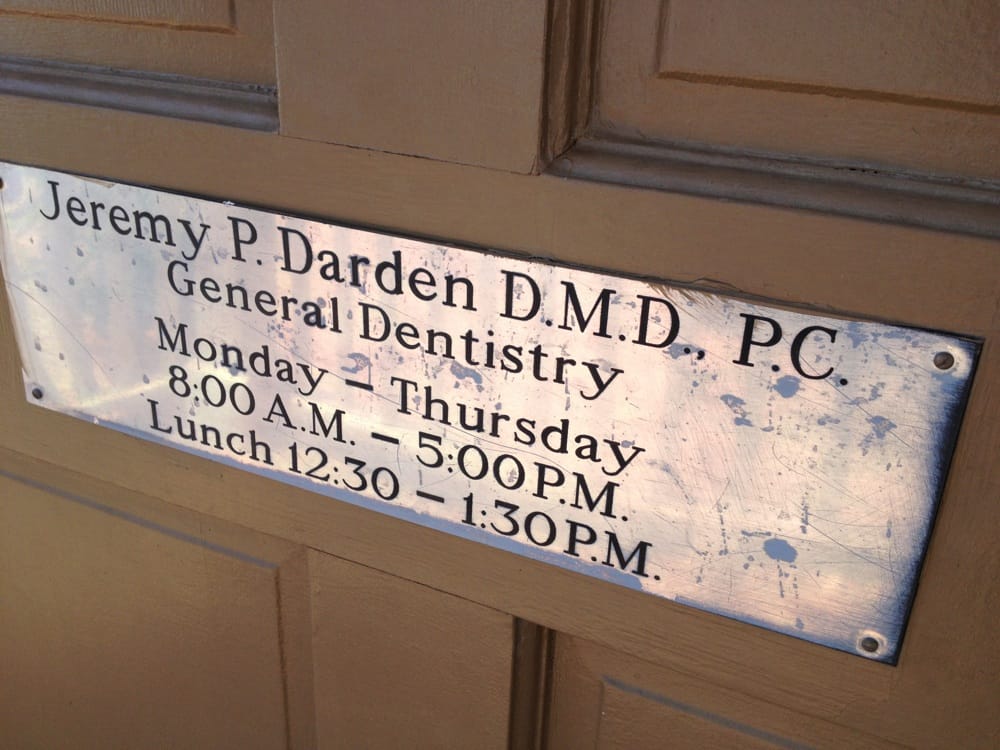 DARDEN JEREMY P DMD Updated August 2024 1503C W 3rd Ave, Albany